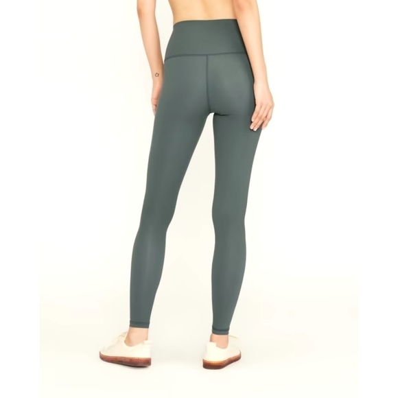 NWOT Everlane The Perform Legging High-Rise Full-Length Womens Size L Pine Green - Picture 2 of 10